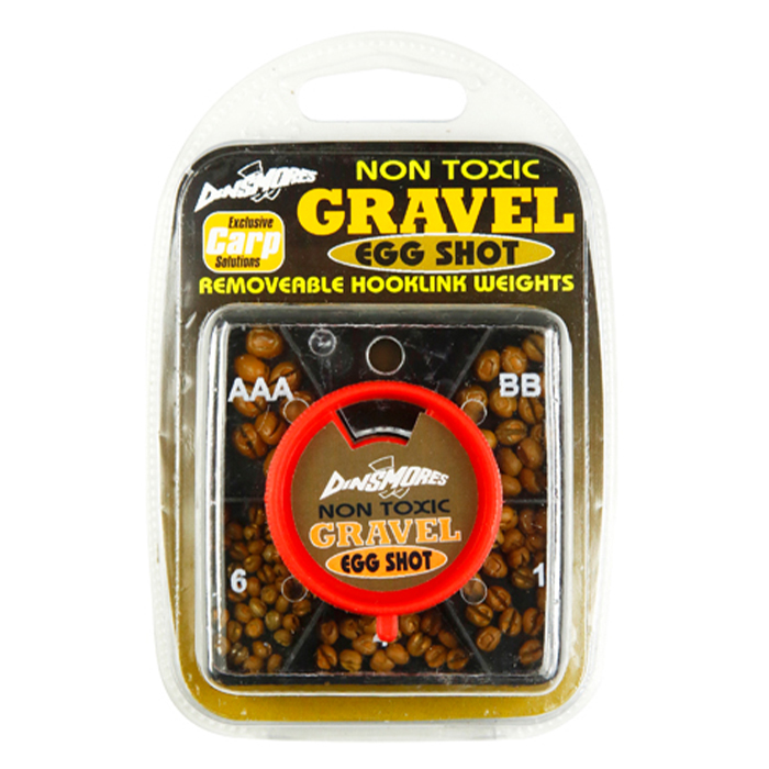 Dinsmores 5 Compartment Gravel Egg Fishing Shot Lead