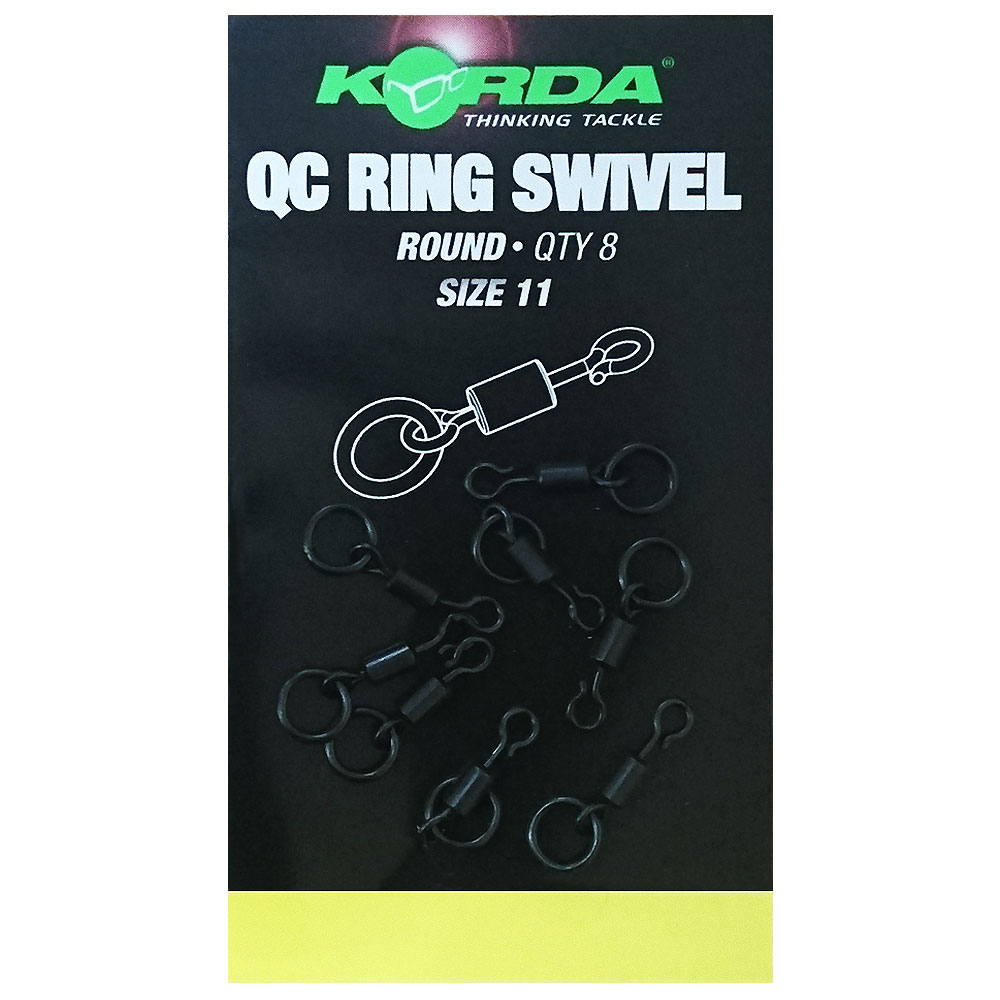 Korda Quick Change Ring Swivel Round