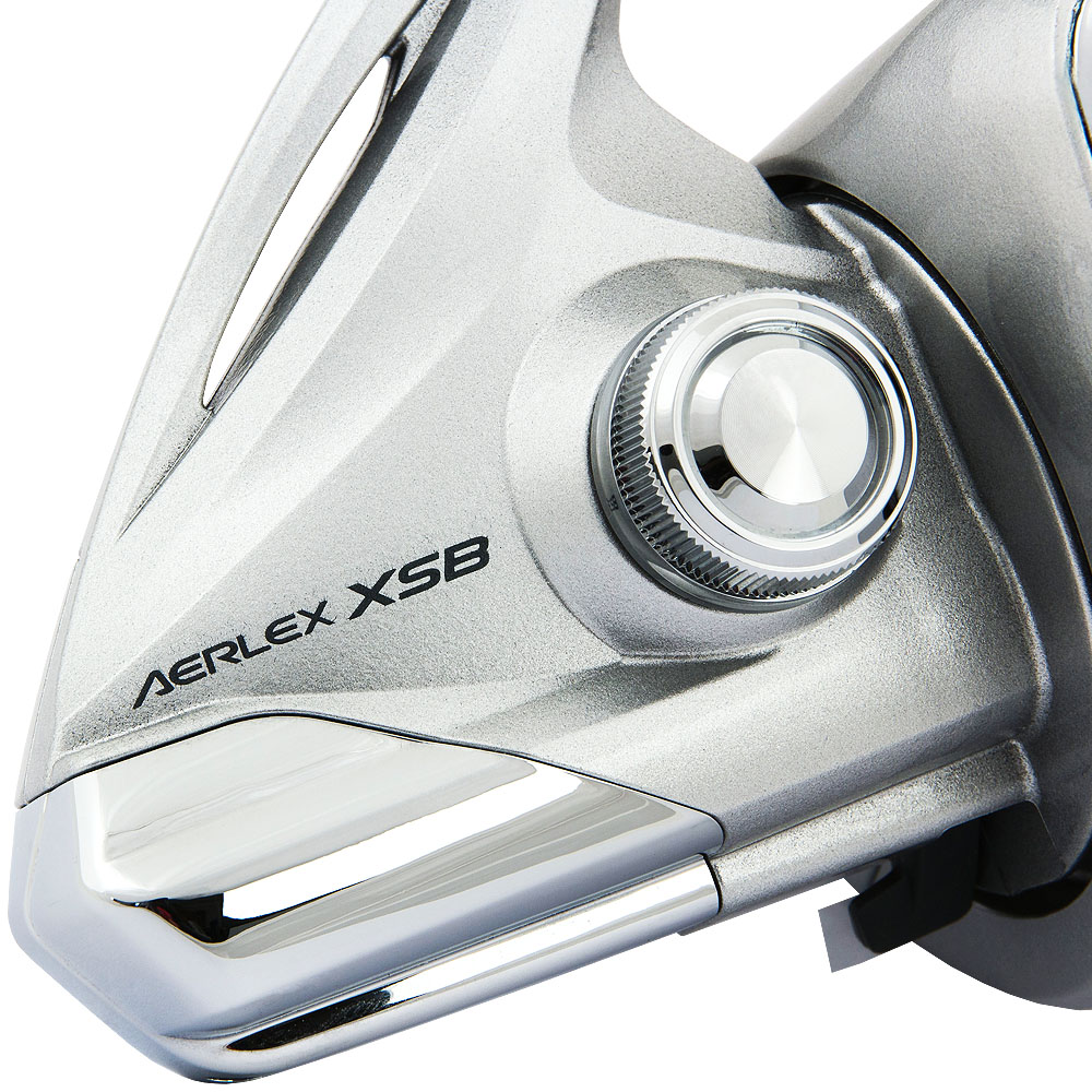 Shimano Aerlex XSB Reel Back Close Up