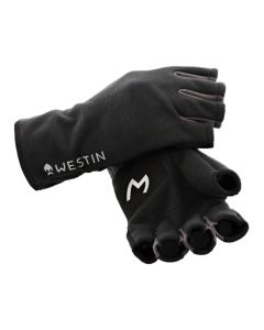 Westin HLF Fleece Handschoen - Carbon Black