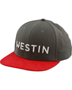 Westin Smooth Viking Helmet Pet - Grey / Red