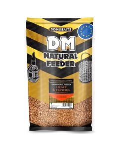 Sonubaits DM Natural Feeder Grondvoer Hemp & Fennel 1kg